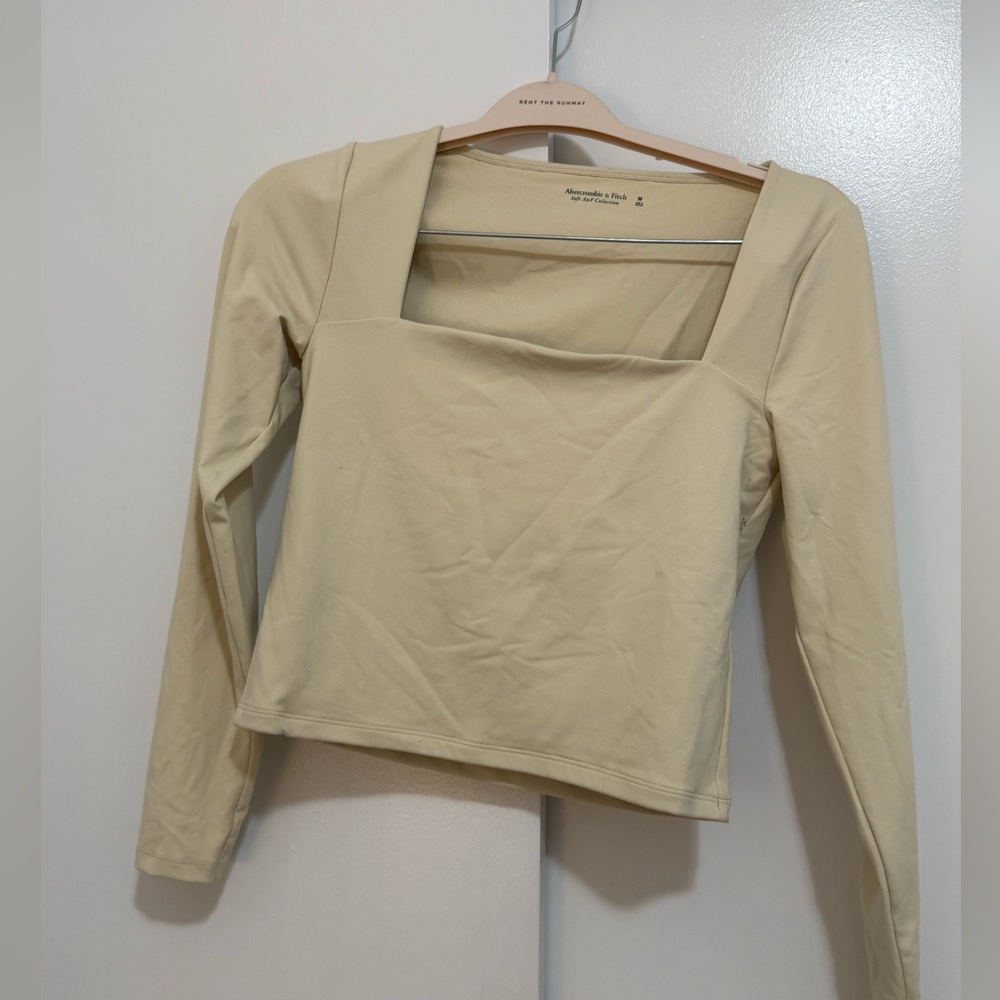 Abercrombie square neck top size M